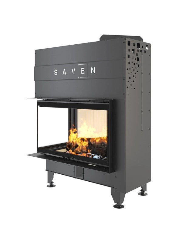 Caminetto ad angolo Inserto Apertura sinistra Energy Up 85x50x47 (17,0 kW) ECO