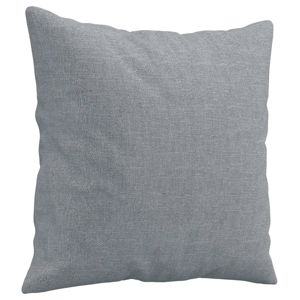 Set Divani 3 pz con Cuscini Grigio Chiaro in Tessuto 3202110