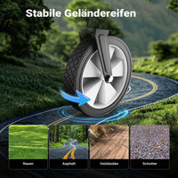 Carretto a mano pieghevole, max 68 kg, tessuto impermeabile blu, Carrello