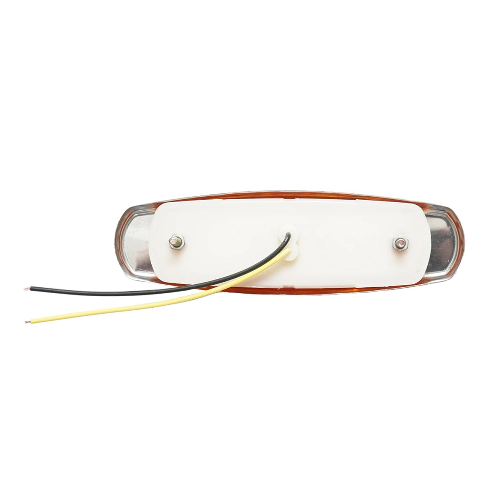 Luce di posizione laterale LED 24V, gialla 12 LED 155x46x13mm