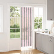 Tenda per insetti in chenille Grigio Argento e Rosa 56 x 200 cm 42034438