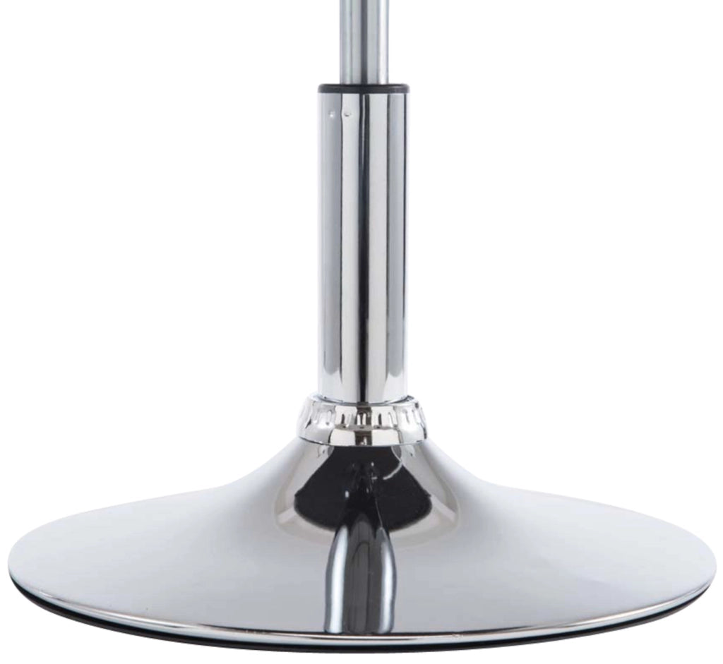 Set 4 sedie da lounge Palma similpelle arancione