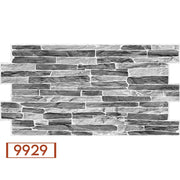 Pannelli 3D Rivestimento a parete in PVC effetto pietra, mosaico, legno Realistici e isolanti. - 9929 (mis.980x500mm)