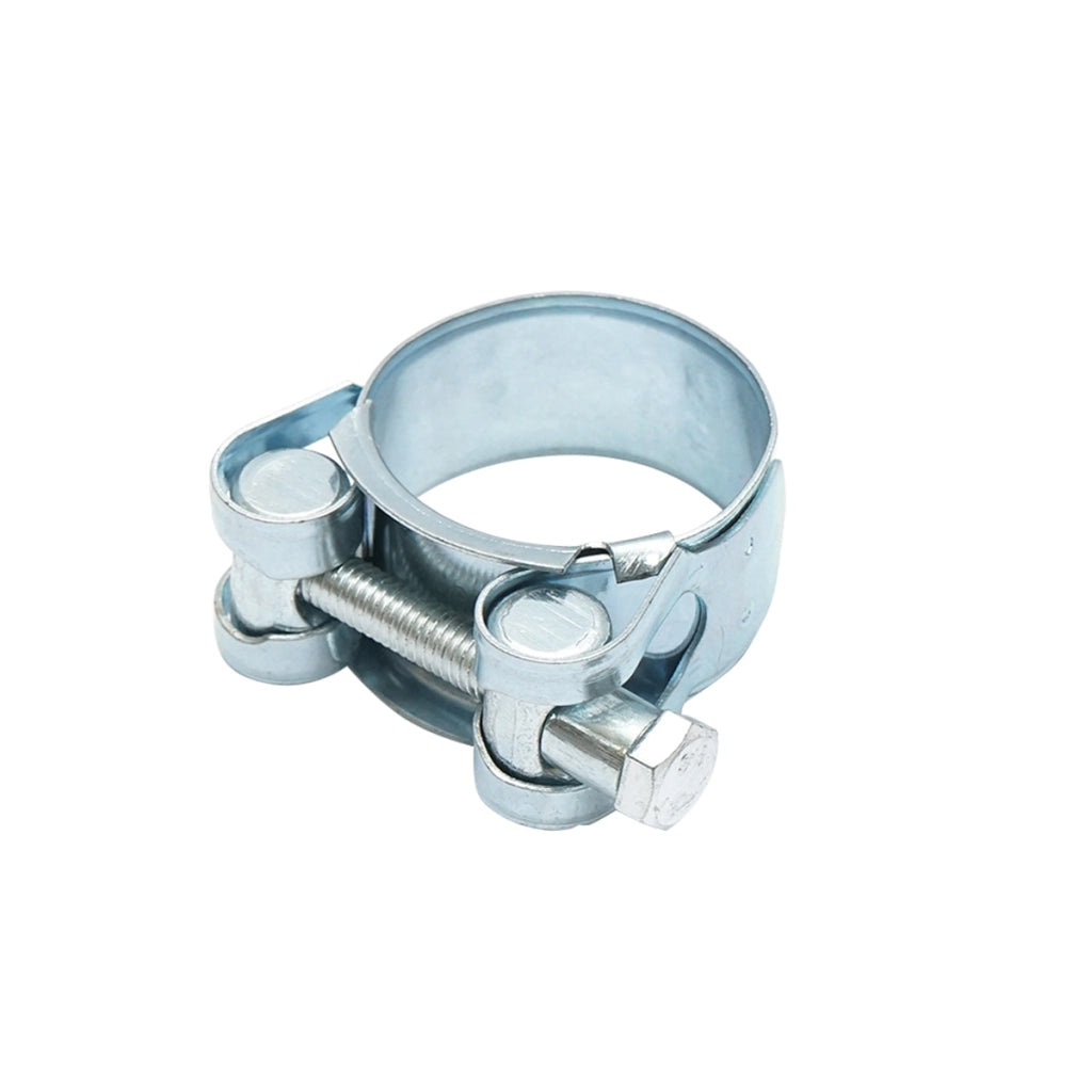Morsetto di forza, morsetto in metallo zincato con vite W1 per tubi da 30-33 mm Breckner Germany