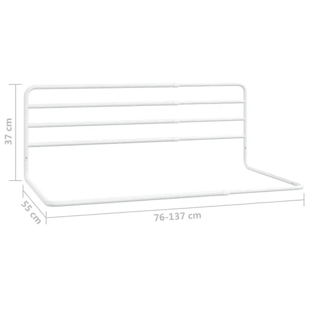 Sponda Letto di Sicurezza per Bambini (76-137)x55 cm in Ferro CFW9418490