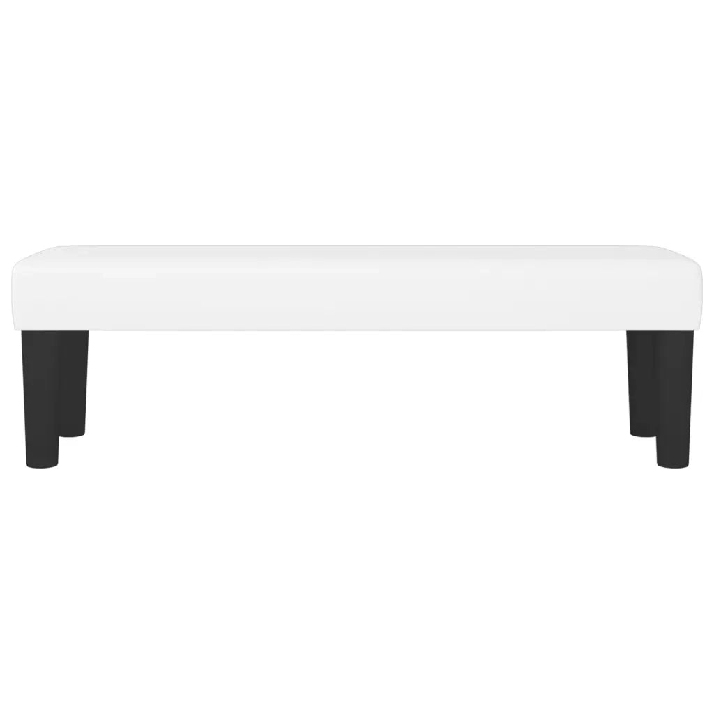 Panca Bianca 100x30x30 cm in Similpelle CFW1812917