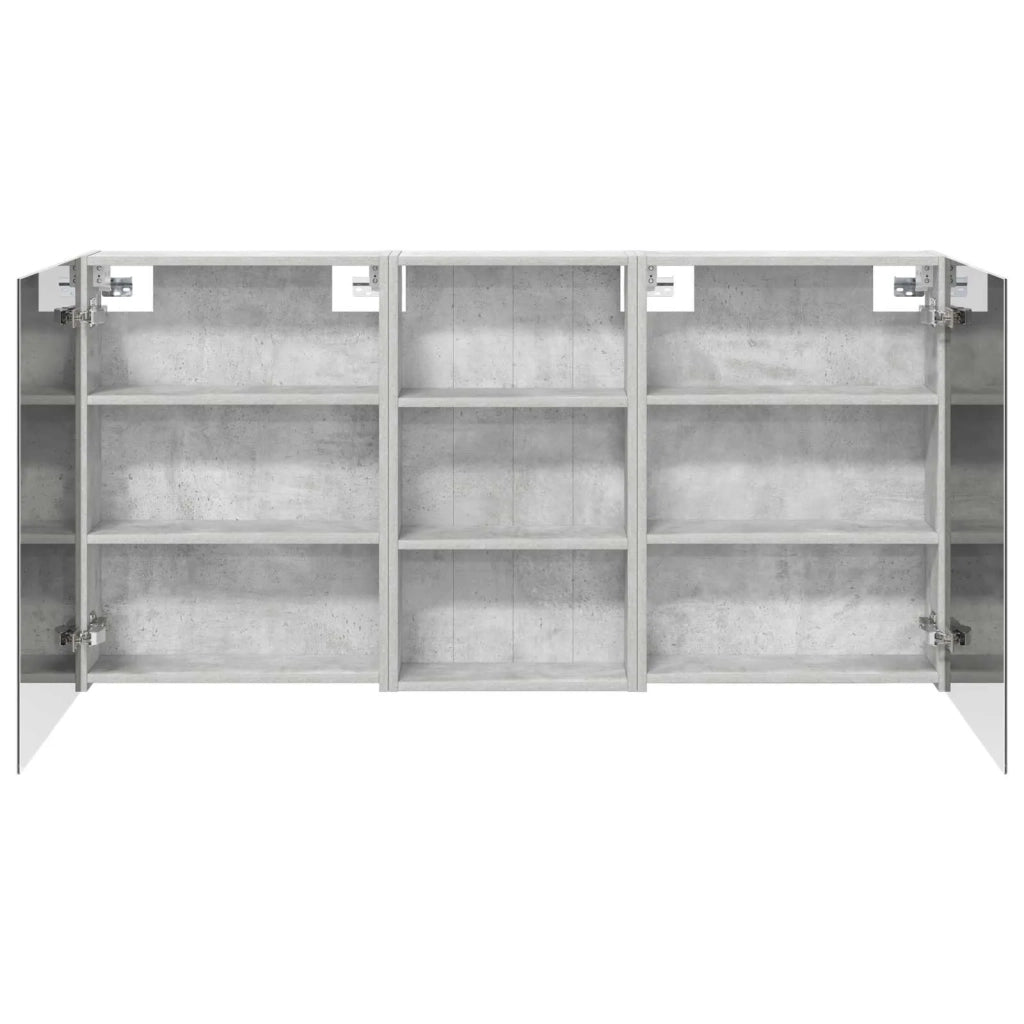 Set di Armadi da Bagno con lo scaffale 3 pcs 140 x 14,5 x 70 cm 3403779