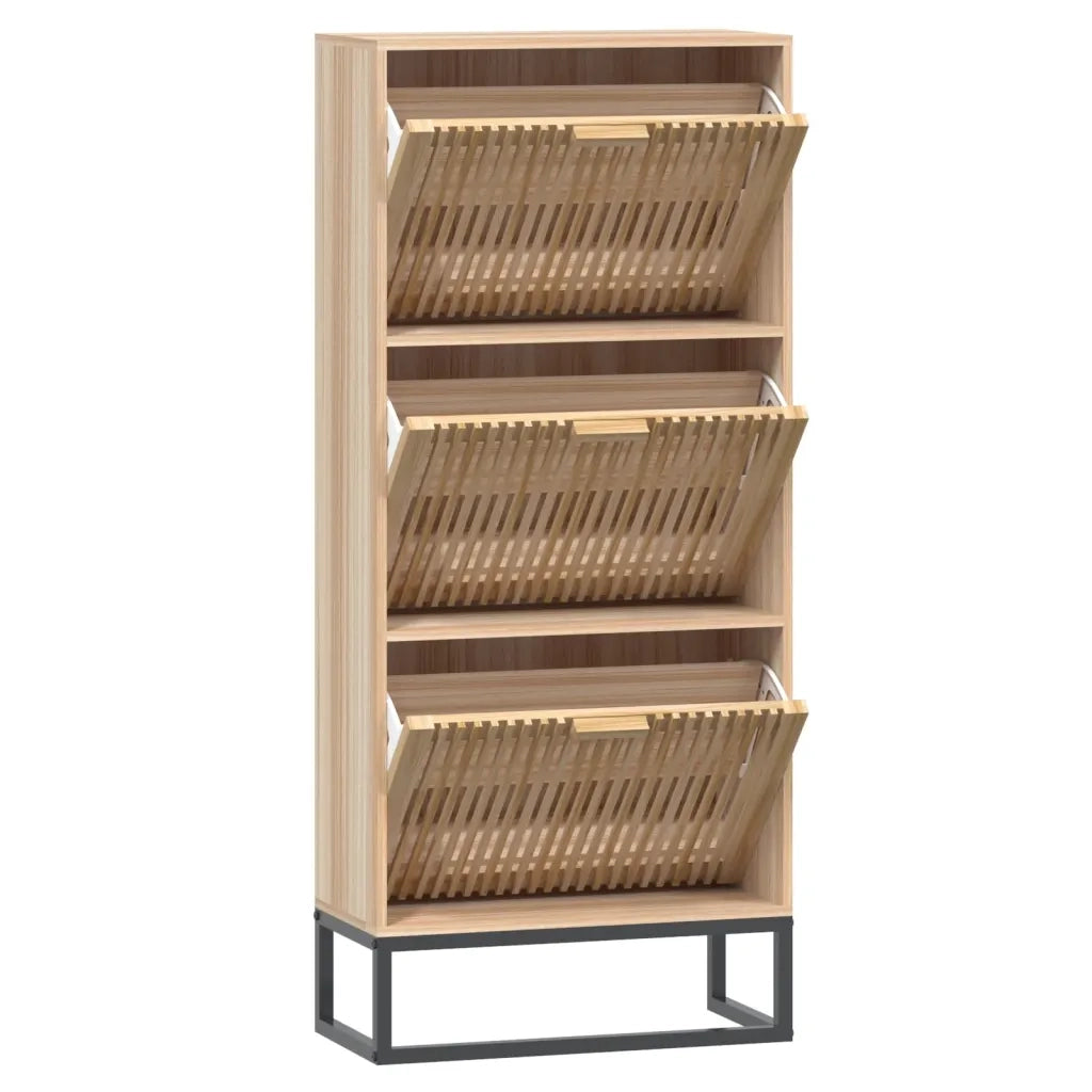 Scarpiera | Mobile per scarpe 52x25x120 cm in Legno Multistrato