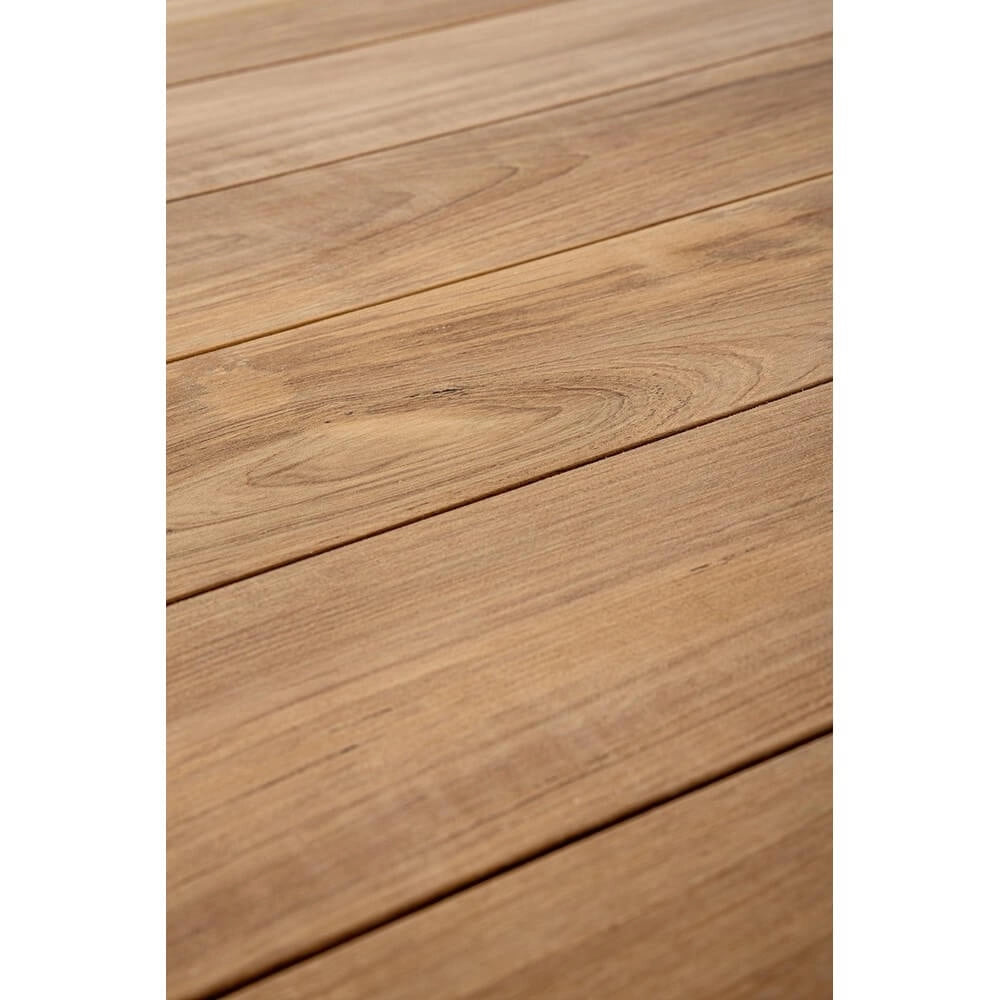 Tavolo da Giardino in Alluminio e Teak 180x90 cm - HIGHLANDER