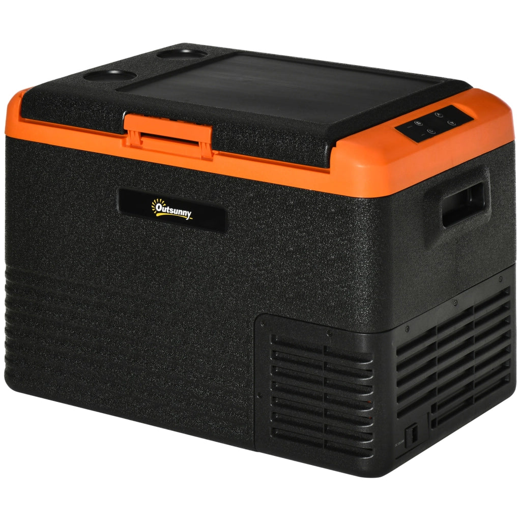 Frigorifero Portatile Elettrico 40L 12V/24V ¨C zephmum ¨C Nero 58.7x36.5x43.8cm