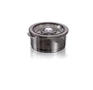 Magic Vac ACO1004 Recipiente per Alimenti Rotondo 1,5 L con Coperchio Colore Grigio Trasparente