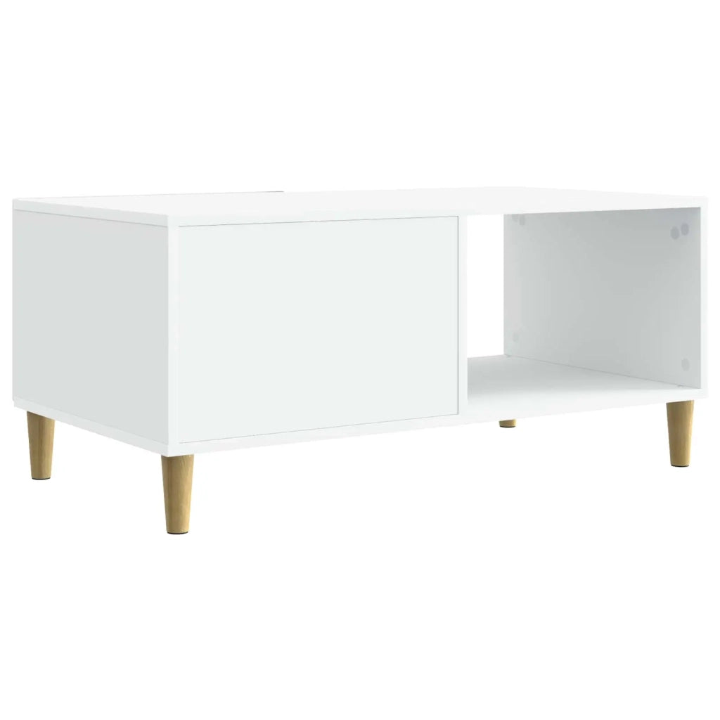 Tavolino da salotto Bianco 90 x 50 x 40 cm Legno ingegnerizzato 895185