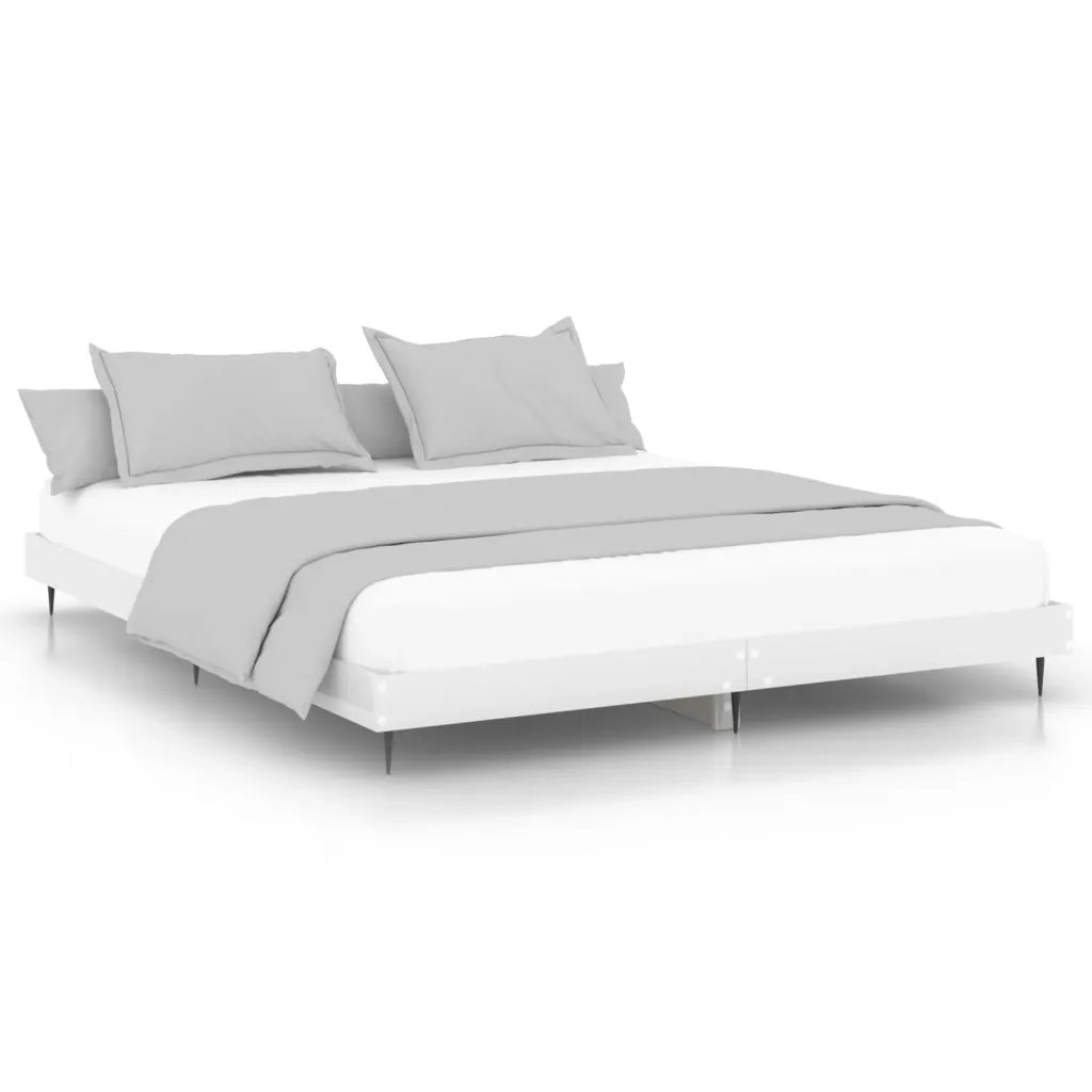 Giroletto Bianco Lucido 200x200 cm in Legno Multistrato 832215