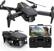 Drone senza pilota con camera per adulti - funzione di evitamento ostacoli - obiettivo da 24 g regolabile - protezione contro il vento - avvio e atterraggio Touch - velocità di volo 40 km/h - drone RC pieghevole miniaturizzato