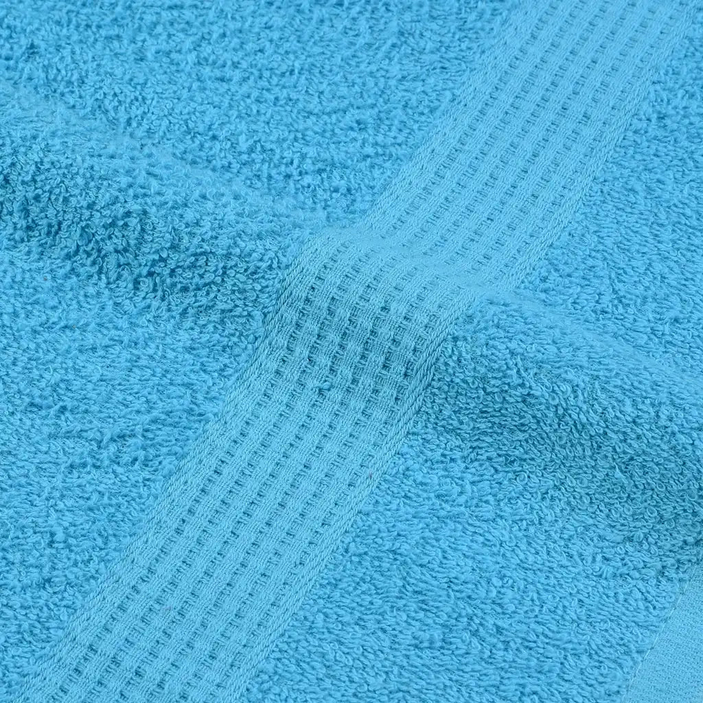 Asciugamani per sauna FROGN 2 pz Turchese 80x200 cm 360 g/m² 136983