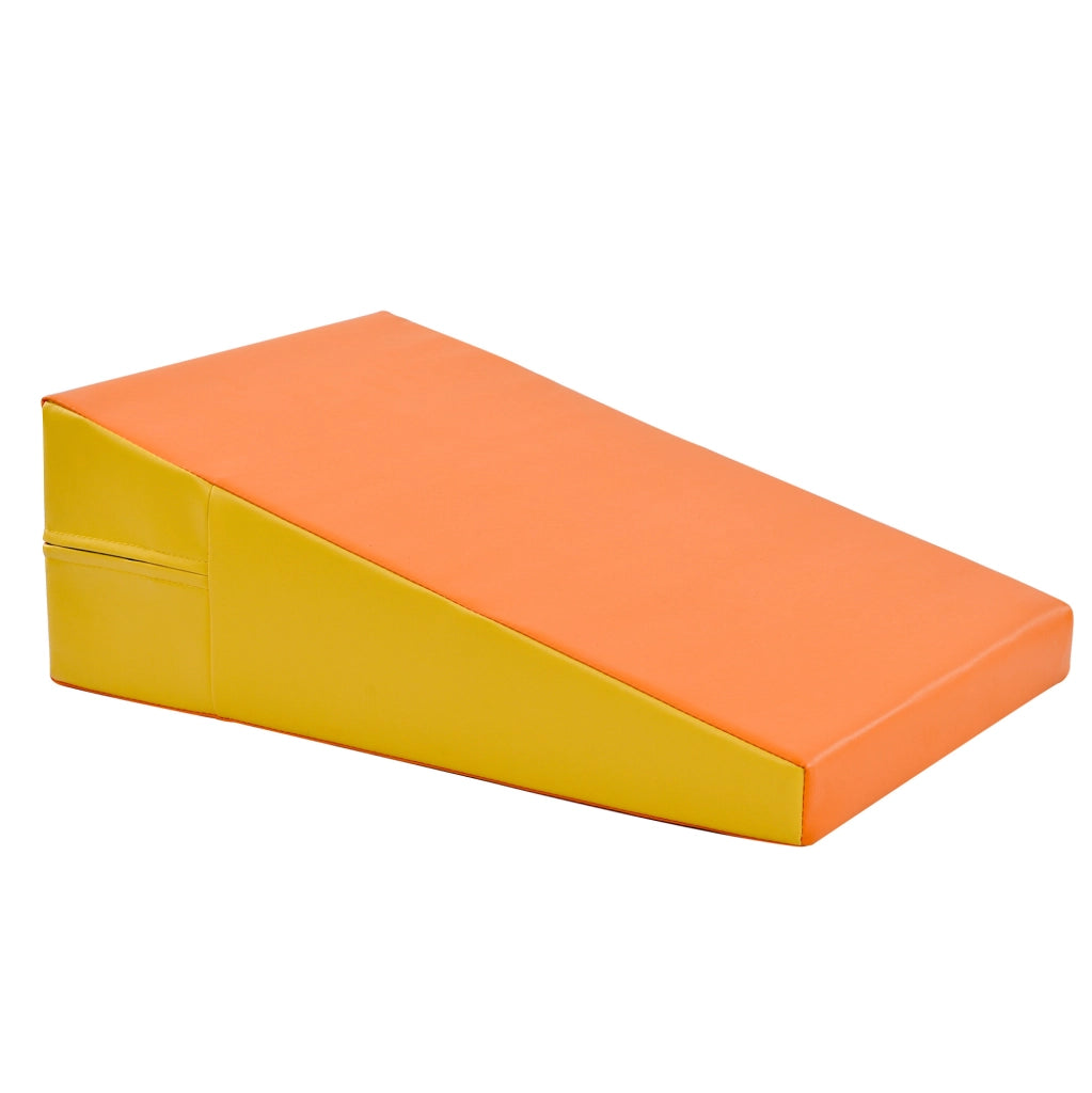 Blocchi morbidi per bambini 65.5x65.0x43.5 cm multifunzione in PU giallo
