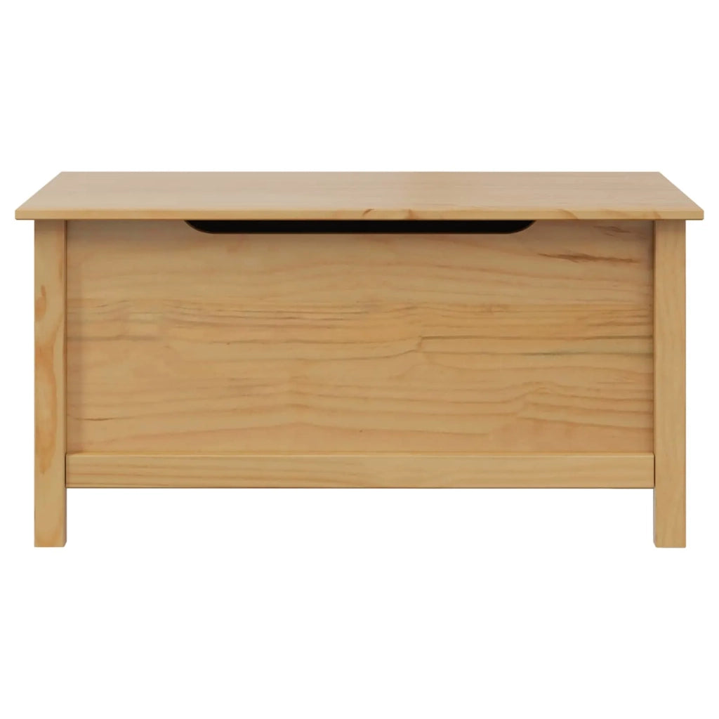 Scatola di Stoccaggio HILL Marrone miele 90 x 40 x 45 cm CFW4258357