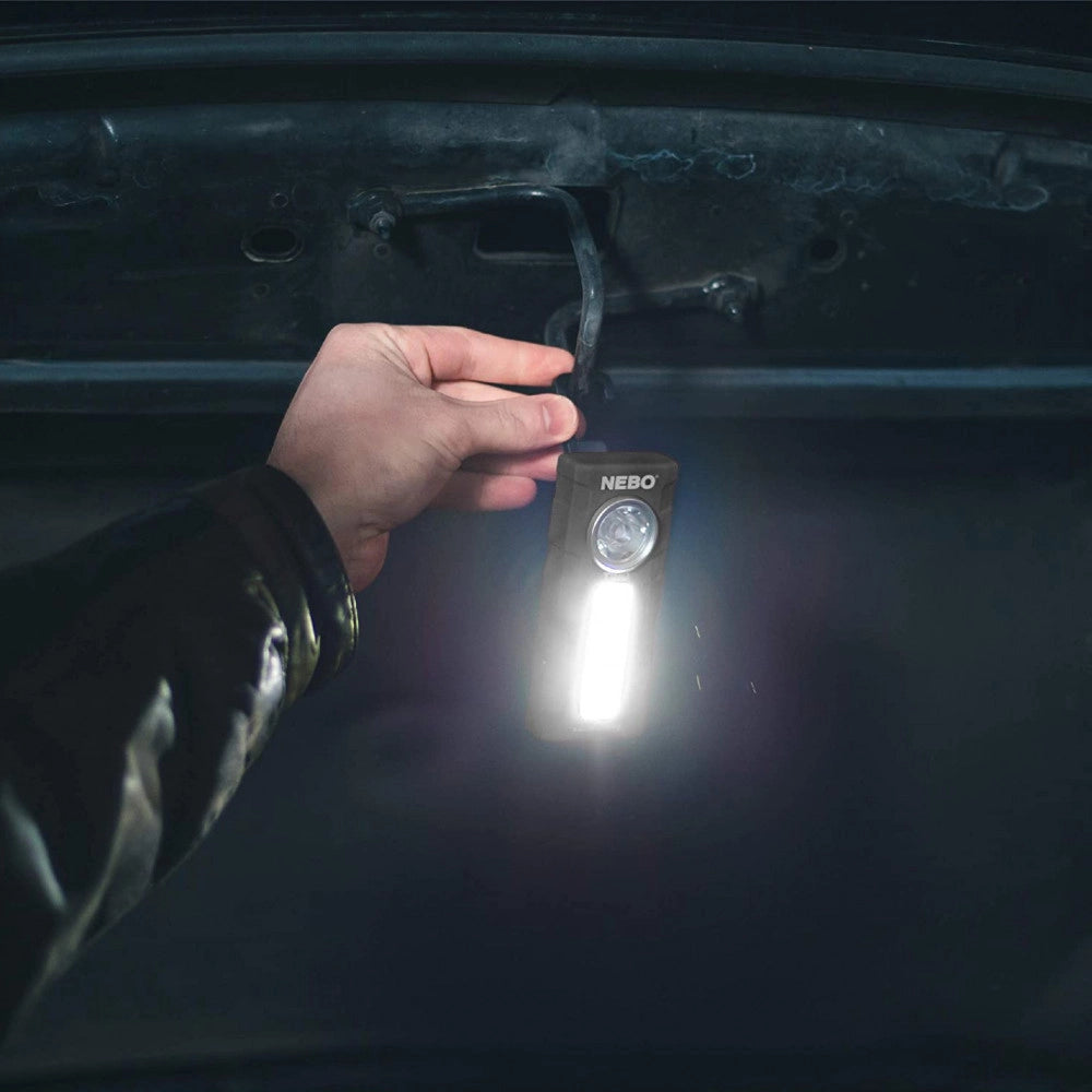Torcia lampada multifunzione con base magnetica