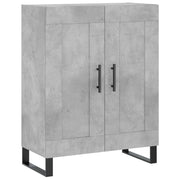 Credenza | Madia | Buffet da pranzo | Armadio da pranzo Grigio Cemento 69,5x34x90 cm in Legno Multistrato