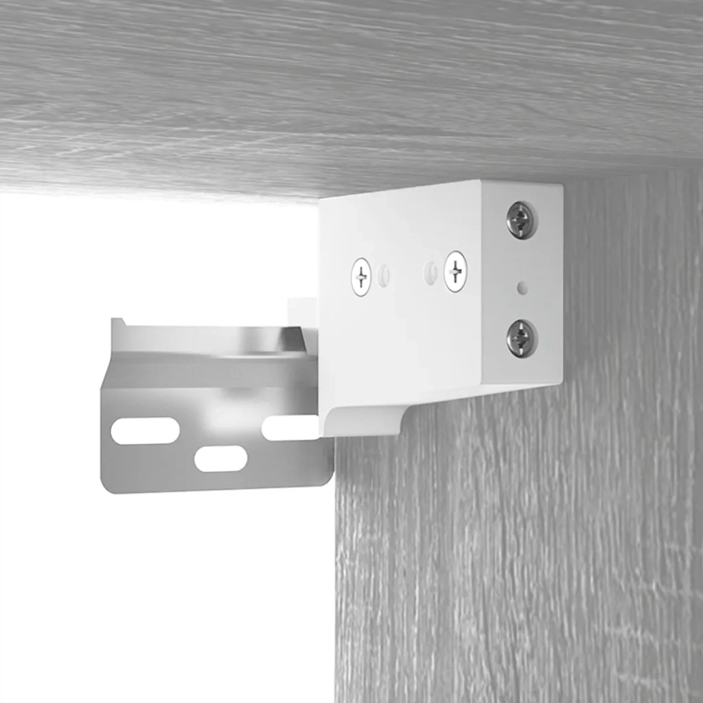 Mobile Porta TV a Parete grigio sonoma 100x34,5x40 cm
