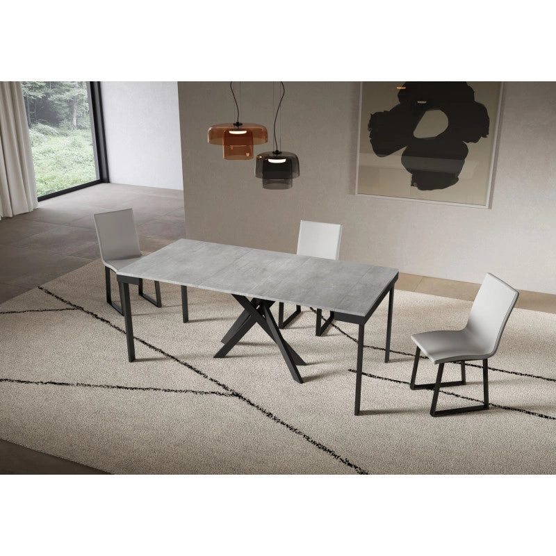 Consolle allungabile 90x40/300 cm Saki Evolution - Cemento