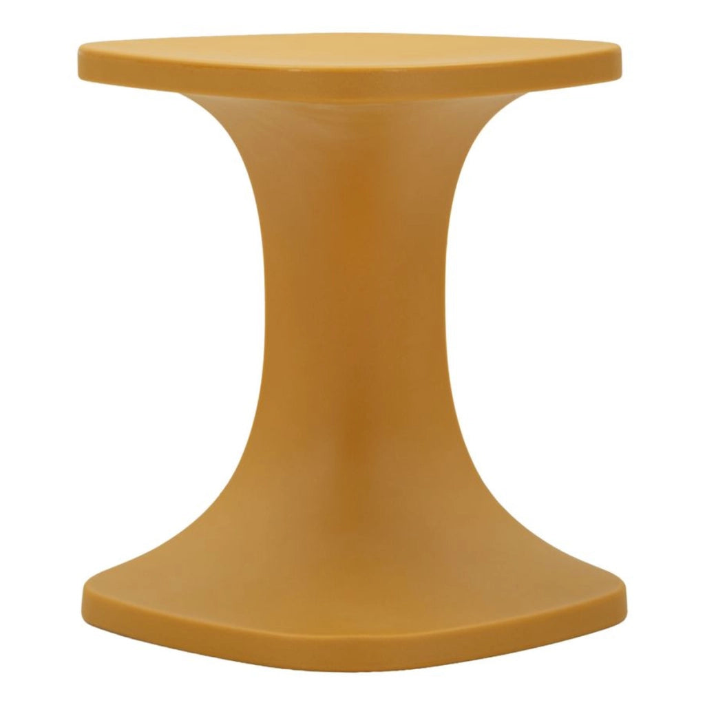 Tavolino VKH1092, Giallo, Plastica, 42x42x52 cm