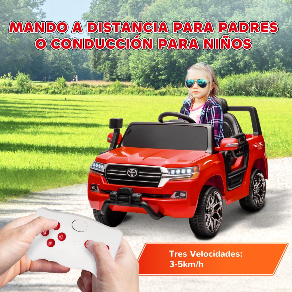 Auto Elettrica Bambini 3+ Anni ¨C zephmum ¨C Rosso