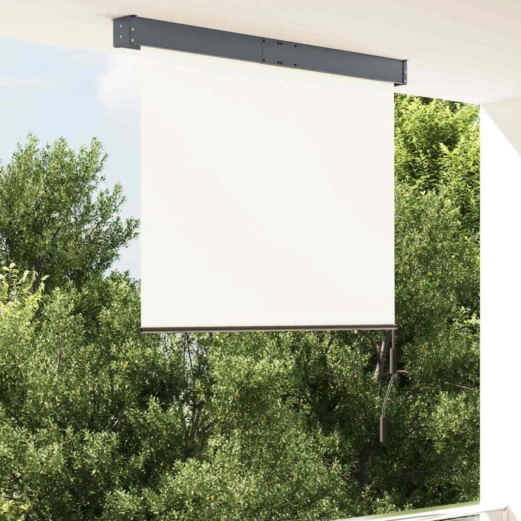 Tenda a Rullo per Esterni 120x250 cm Crema 145965