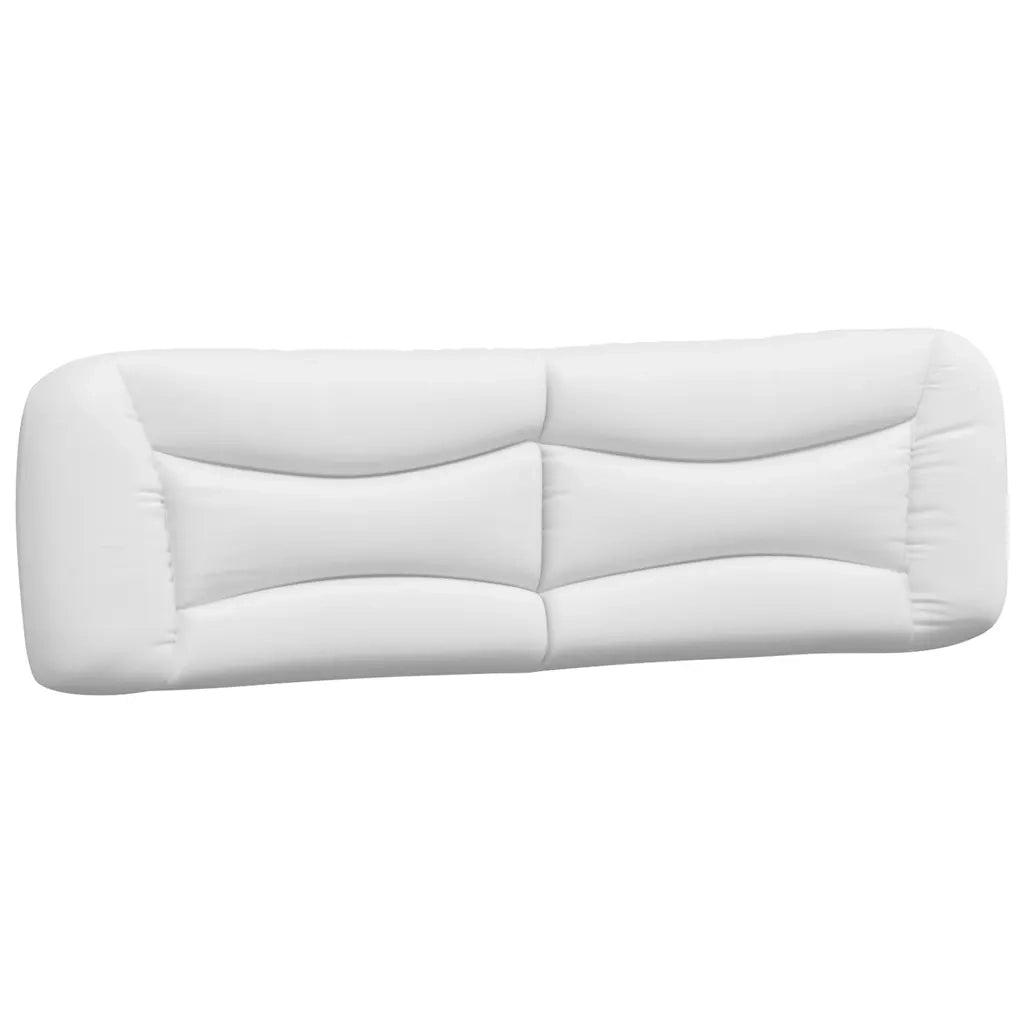 Giroletto senza Materasso Hvar Bianco e Nero 180x200 cm in Similpelle 3208022