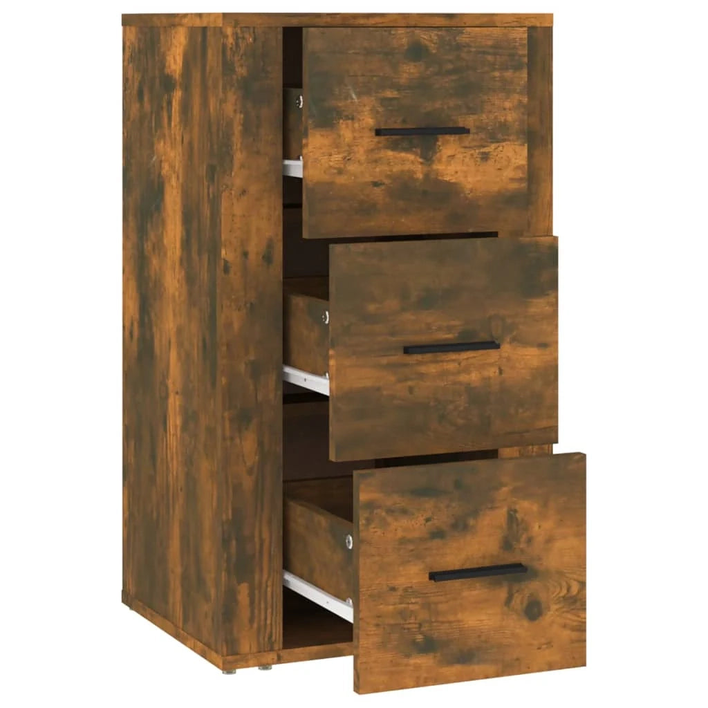 Buffet credenza cassettiera armadio mobile contenitore organizer per cucina soggiorno salotto 40 x 33 x 70 cm legno ingegnerizzato marrone 02_0030934