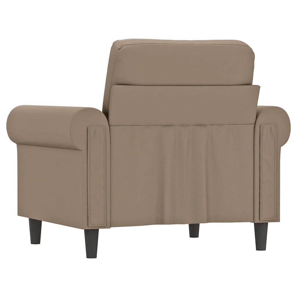 Poltrona-Divano Sedia Cappuccino 60 cm in Similpelle 484336