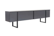 Mobile TV in legno "Serenity" 180 x 30 x 50 cm - Antracite