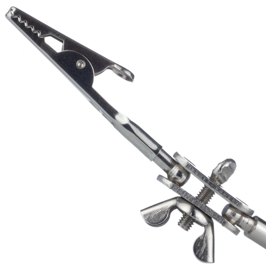 Supporto Terza Mano con Lente d'Ingrandimento – Lente 65 mm x2,5 | Base Stabile, Pinze Regolabili