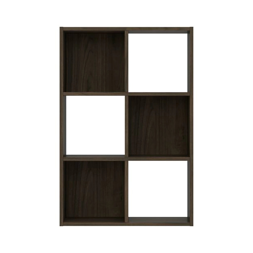 Biblioteca Lifasa, Libreria 4 Ripiani, 61x30x91h cm Marrone Noce