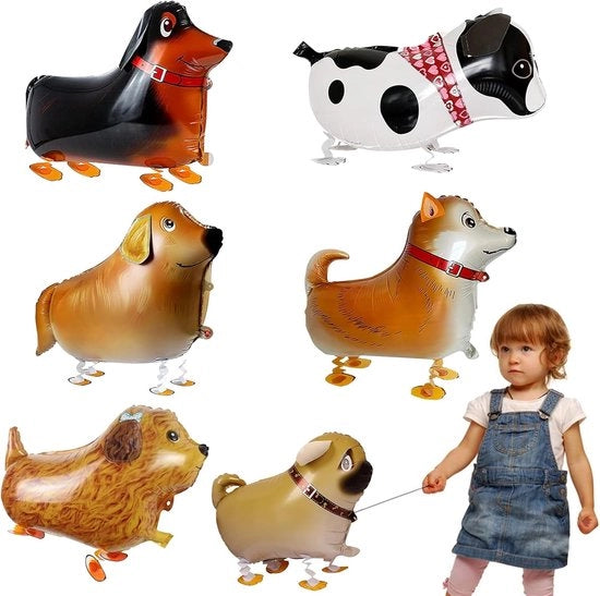 Fogli di carta da ballooni in forma di animali - Decorazione perfetta per compleanni e feste