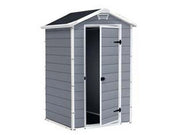 1pz casetta da giardino manor grigia - cm.129x103x196h cod:ferx.fer444675