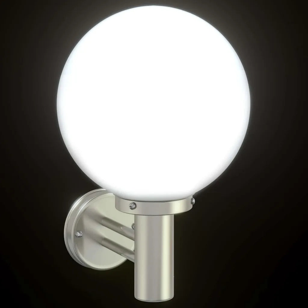 Lampada da Parete Esterna Argento 28 x 25 x 38 cm CFW6258862