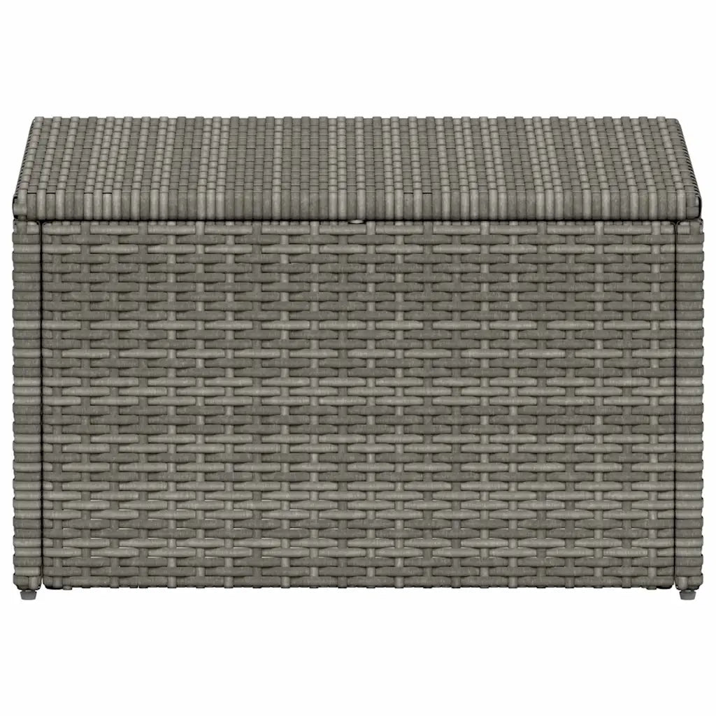 Set Divani da Giardino 4 pz con Cuscini in Polyrattan Grigio cod mxl 75920