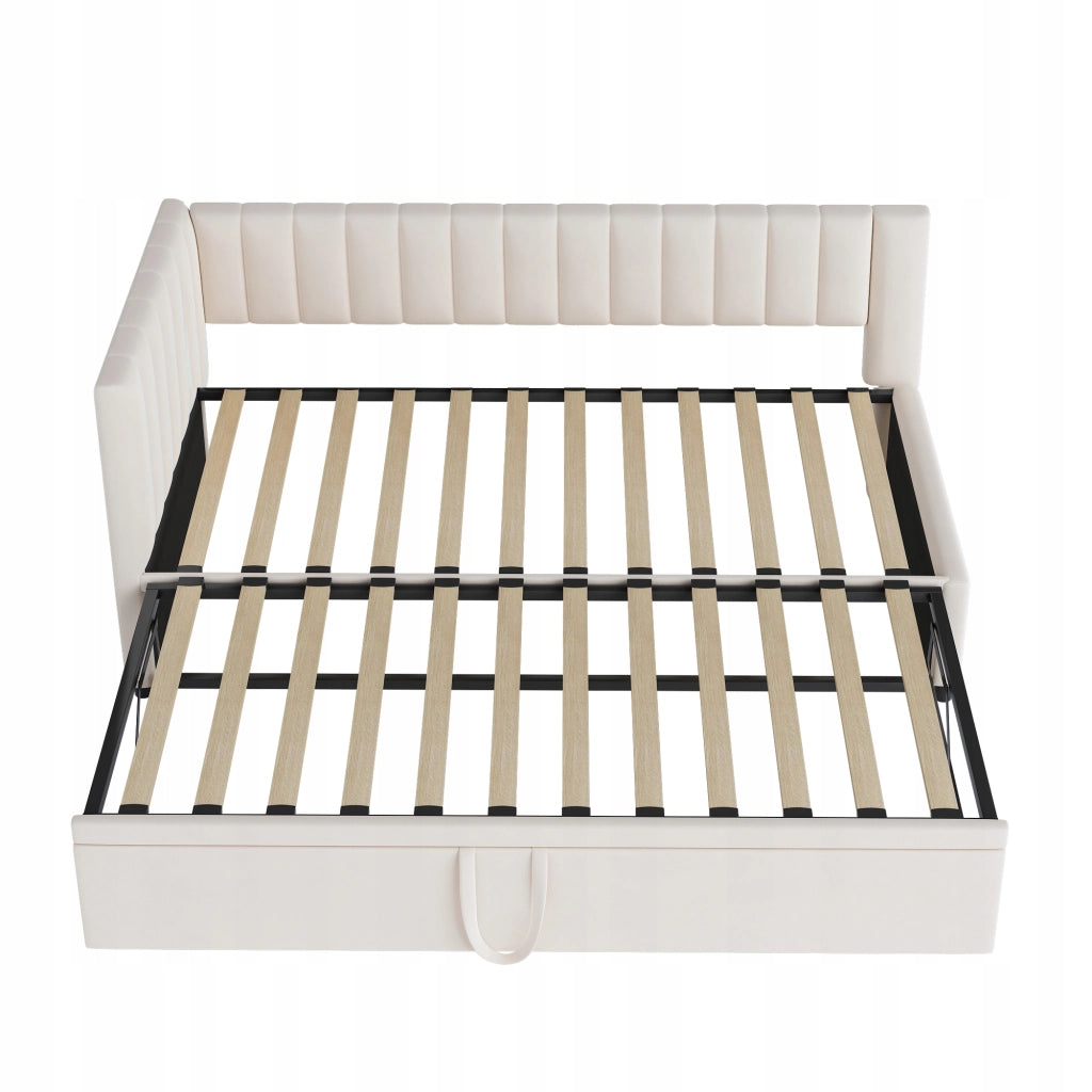 Divano letto angolare - Xylo - 90/180x200 - Beige