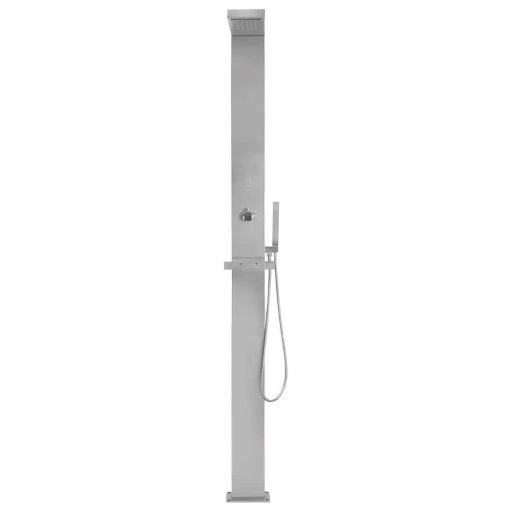 Doccia da Giardino in Acciaio Inox Quadrata CFW2544636