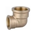 GOMITO RIDOTTO FF IN OTTONE GIALLO IBP- 3/4 x 1/2- IBP- pezzi 1