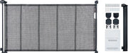 Trappola per cani retrattile - Recinzione per cani - Barriera di sicurezza per cani e bambini - Ospedale per cani - 153x87 cm