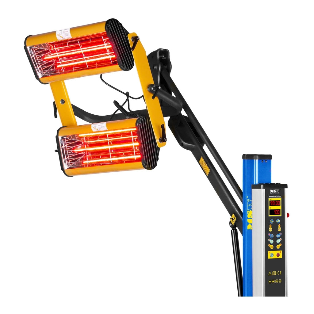 Lampada a infrarossi per carrozzeria da 2200 watt con due emettitori 14_0006452
