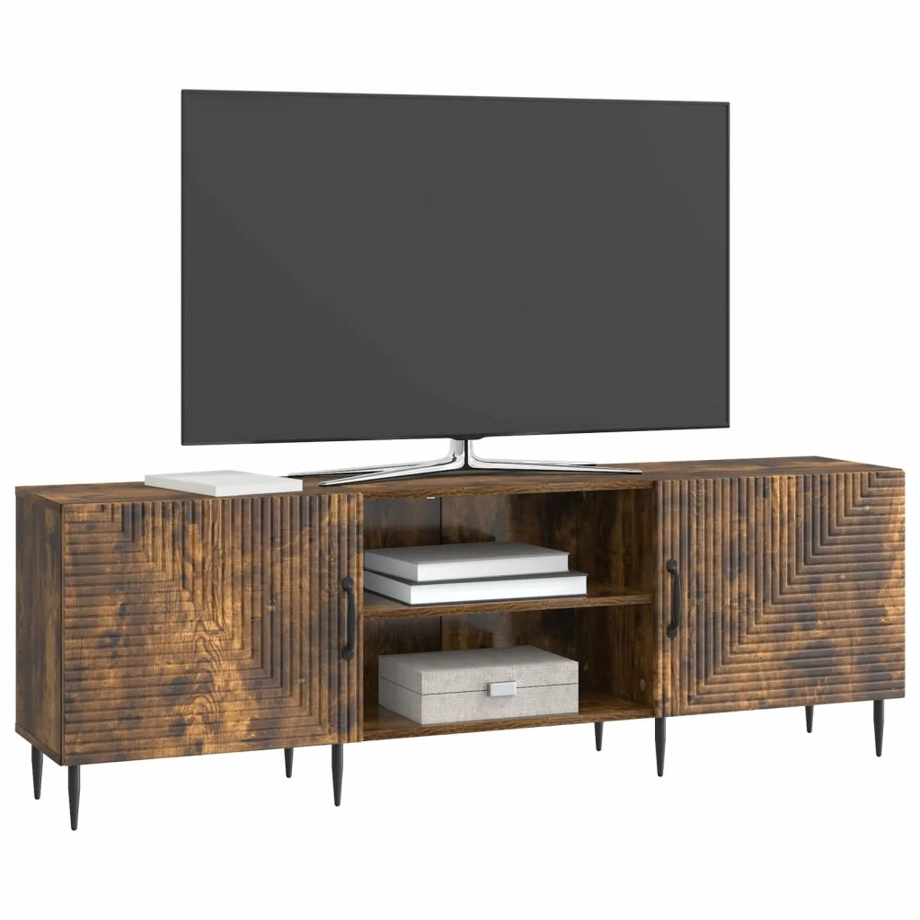 Mobile TV Rovere Fumo 150 x 31 x 50 cm Legno ingegnerizzato 894920