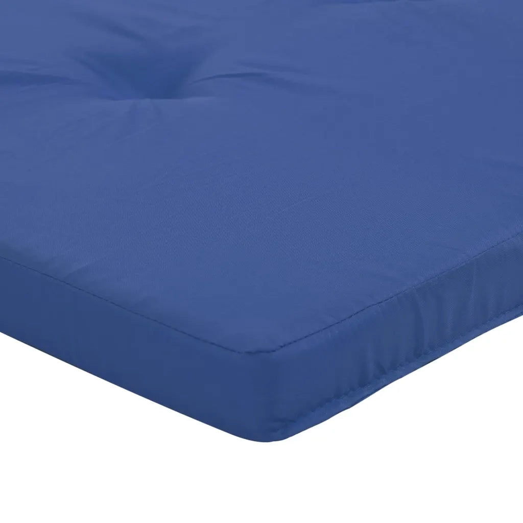 Cuscini per Sedia a Sdraio 2 pz Blu Reale in Tessuto Oxford 361994