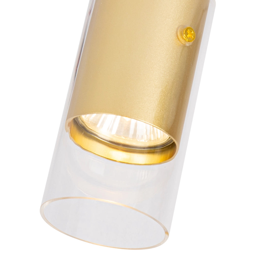 Faretto da soffitto oro/nero Ricky 1xGU10 10W Milagro