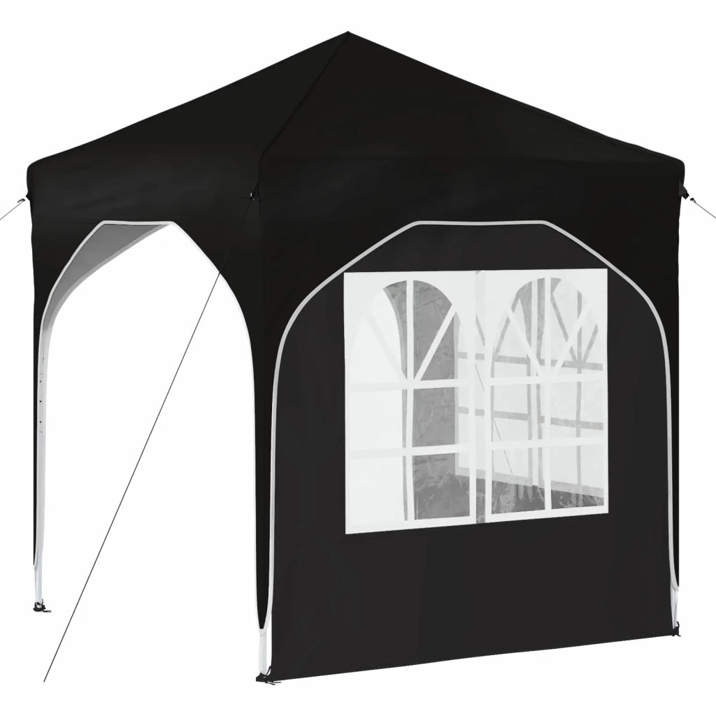 Tenda per feste a pop-up-Gazebo 192 x 192 x 245 cm Nero 353301