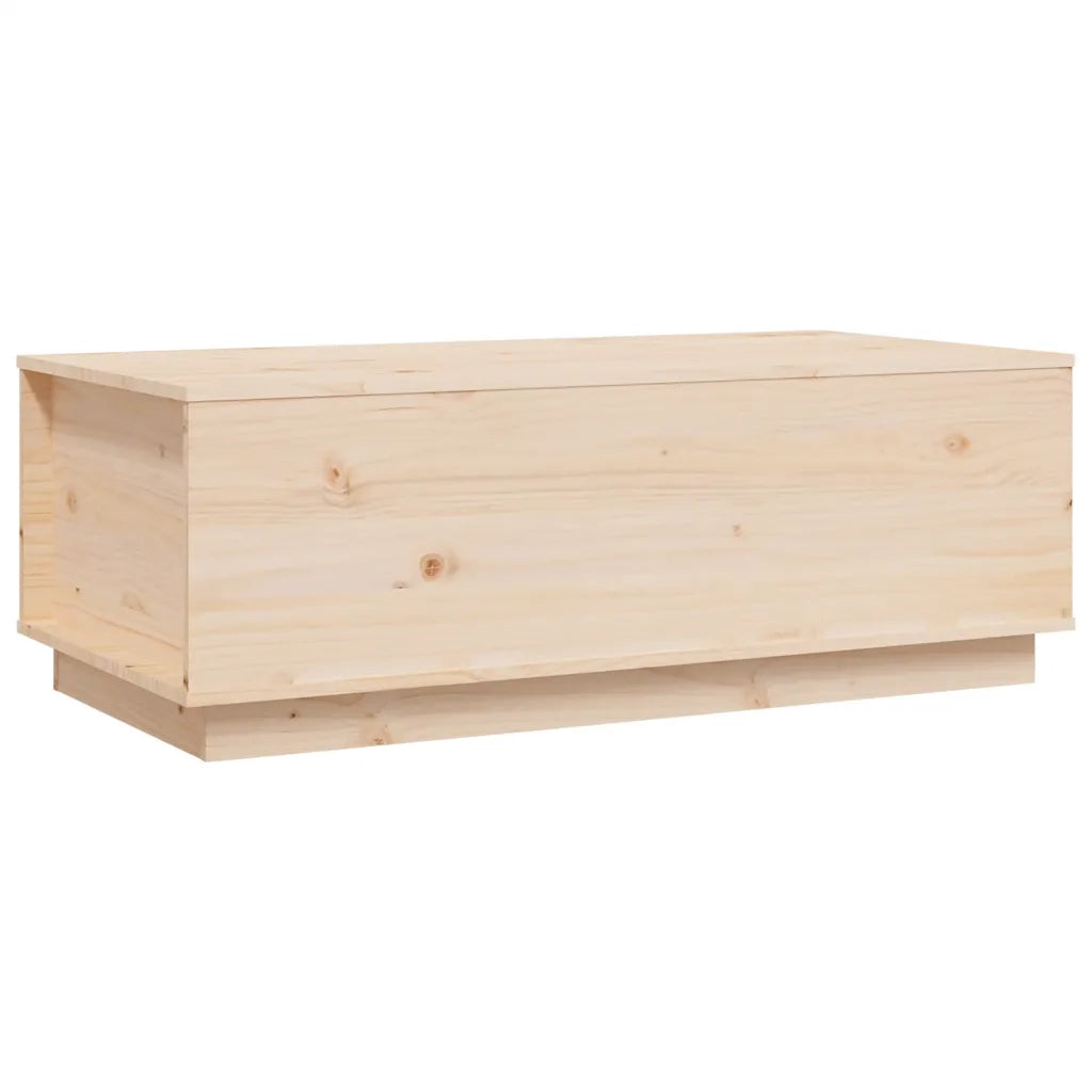 Tavolino da Salotto 100x50x35 cm in Legno Massello di Pino 813420