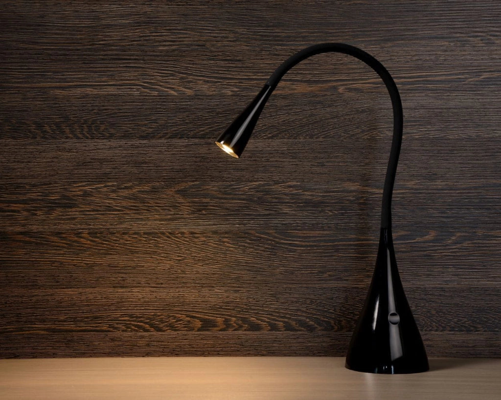 Lampada da scrivania Lucide Zozy LED 4W 3000K nera