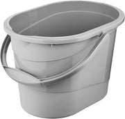 Scimmia in Colore Grigio Nordico con Maniglia Ergonomica e Beccuccio 13 l Ovale 375 x 265 x 25 cm